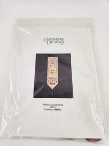 Mother Goose Nursery Rhymes Bell Pull Wall Hanging Counted Cross Stitch Kit NEW - Picture 1 of 3