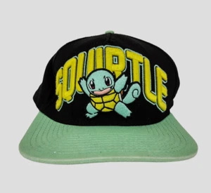 Gorra Pokemon Squirtle Snapback Bordada 2014 - Negra Amarilla Verde Claro - Imagen 1 de 12