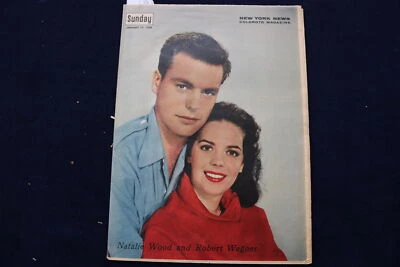 1958 JAN 19 SUNDAY NEWS COLOROTO MAGAZINE- WOOD-WAGNER COUSY-RUSSELL - E 22797 Foto 1 de 4