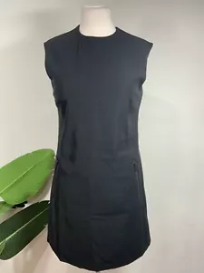 Abito senza maniche nero Louis Vuitton taglia 6 uniforme $350 - Foto 1 di 6