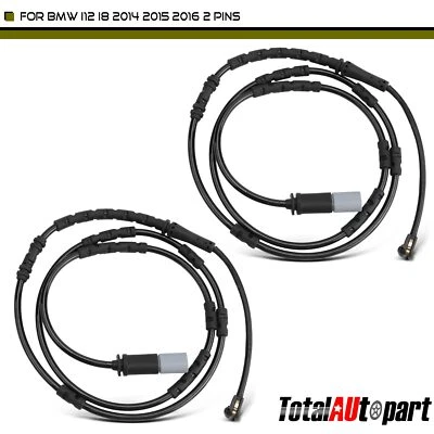 2x Sensor de desgaste de pastillas de freno para BMW i8 I12 2014-2016 lado trasero del conductor y del pasajero Foto 1 de 4