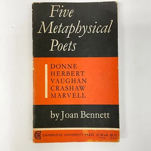 Five Metaphysical Poets Joan Bennett Literary Criticism - Picture 1 of 20