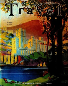 Travel Magazine July 1934 Samland Brittany Wyoming St Louis - Picture 1 of 2