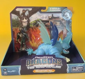 Dreamworks Dragons Nine Realms D’Angelo and Plowhorn Gembreaker - Picture 1 of 9