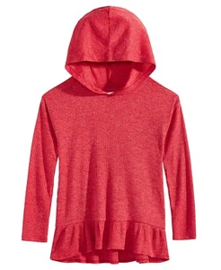 Epic Threads Big Kid Girls Hooded Sweatshirt Size XL Color Tango Red - Picture 1 of 1