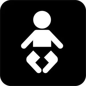 Nursery International Symbol Window Wall Vinyl Decal Sticker - Picture 1 of 5