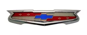 55 Chevy Trunk Emblem & Bezel 1955 Chevrolet New - Picture 1 of 4