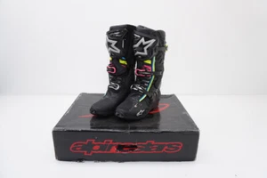 Alpinestars Tech 10 Supervented MX Motocross Boots Black Hue Mens US Size 9 - Bild 1 von 15