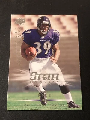 2008 Upper Deck Rookie Exclusives Ray Rice #RE42 Rookie RC - Image 1 of 2