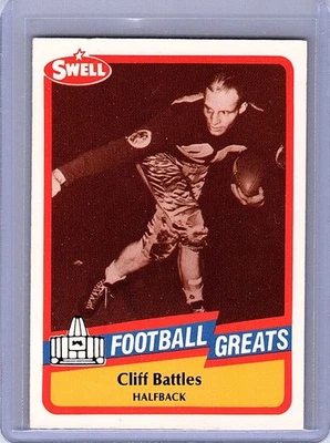 1989 Swell Greats #63 Cliff Battles - Image 1 of 2