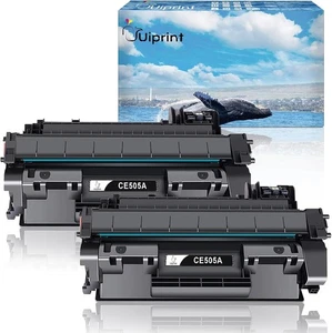 2 x CE505A BLK Toner für HP 05A LaserJet P2055dn P2055D P2035 P2055 P2055X P2030 - Bild 1 von 7