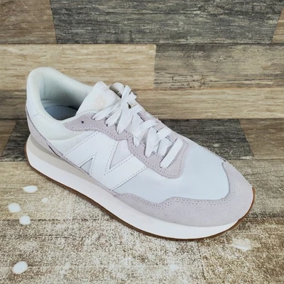 New Balance 237 V1 Womens Shoes Sz 9.5 B Running Sea Salt Stone Pink Sneakers - Image 1 of 4