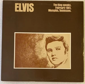 Elvis Presley "The King Speaks" February 1961 Memphis LP Interview GNW 4006 - Picture 1 of 5