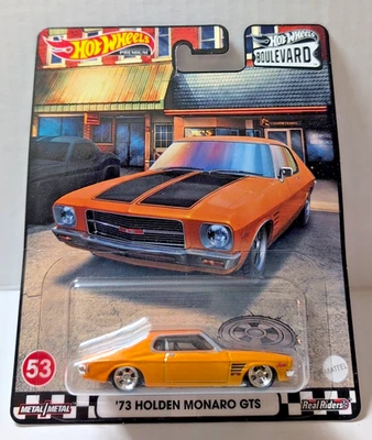 Hotwheels Premium Boulevard 1973 Orange Holden Monaro #53 1:64 - Image 1 of 4