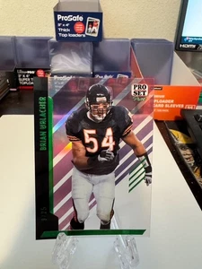 Brian Urlacher 2024 Pro Set Pure Football Clear Green /25 Bears - Picture 1 of 2
