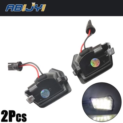 2Pcs LED Under Side Mirror Puddle Lights Lamps For Jaguar XF 2009-2021 - Изображение 1 из 4