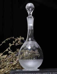 Baccarat 1840 Catalog Arabesque Decanter Art Nouveau Used - Picture 1 of 10