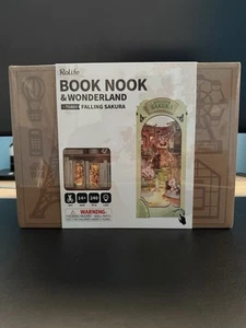 Rolife Book Nook TGB05 Falling Sakura DIY Miniature Kit | New (Box Tear, Sealed) - Picture 1 of 5