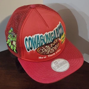 2014 Teenage Mutant Ninja Turtles NEW ERA HUT Trucker Snapback Cowabunga Pizza - Bild 1 von 14