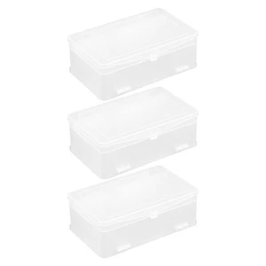  Estuche organizador de herramientas de manicura 3 piezas: accesorios para herramientas de uñas de doble capa - Imagen 1 de 12