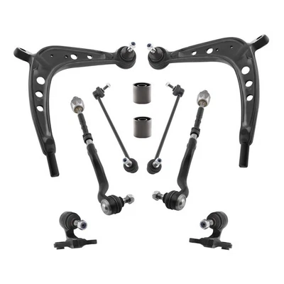 Set of 10 Front Suspension Control Arm Kit For BMW 325xi 330xi E46 2.5L 3.0L - Image 1 of 4