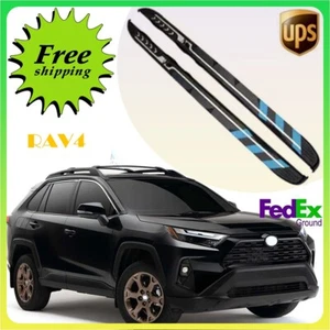 Fits For Toyota RAV4 2019-2024 2025 2PCS Fixed Running Boards Side Steps - Picture 1 of 5