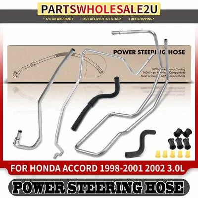 Power Steering Return Line Hose Assembly for Honda	Accord 1998 1999-2002 3.0L - Image 1 of 4