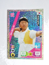 KIM WOO-JIN GLITTER FOIL CARD #249 PANINI LONDON 2012 OLYMPICS ADRENALYN XL