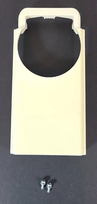 Necchi 535FA Sewing Machine Handwheel Cover Plate W/Screws - Image 1 of 4