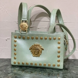 Rare model GIANNI VERSACE Medusa shoulder bag From Japan used 2502SM vintage - Picture 1 of 10