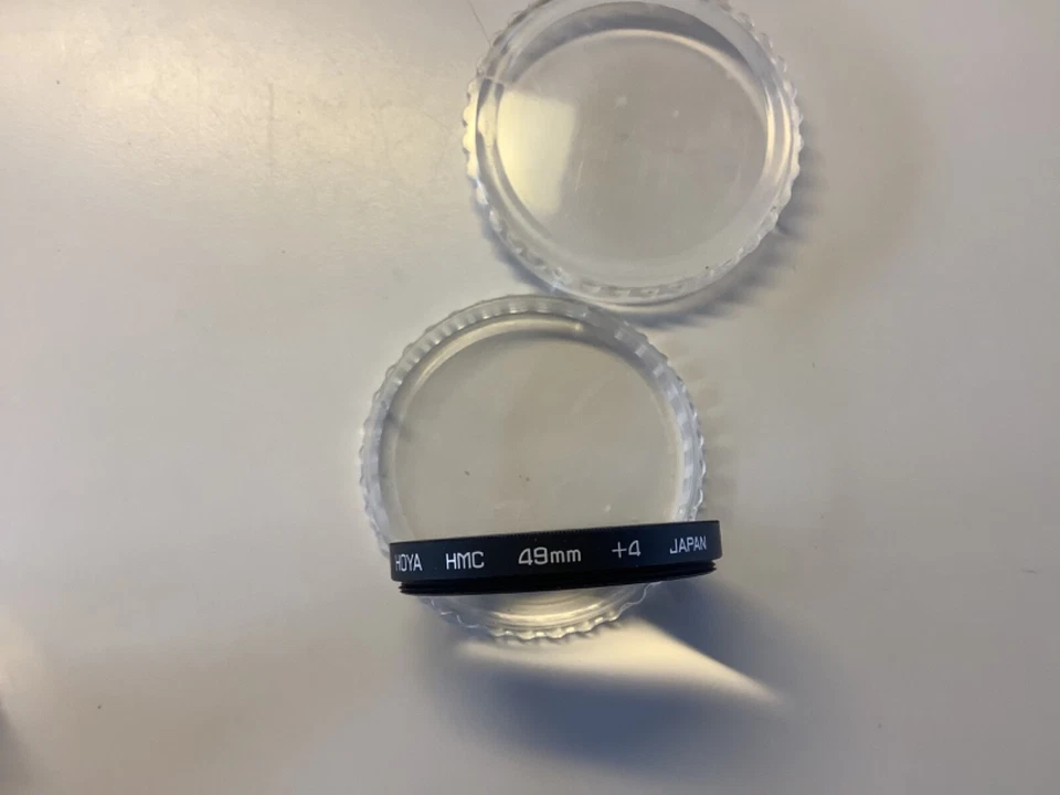 Hoya HMC ~ 49mm +4 ~ Clear Filter ~ Made In Japan ~ - Image 1 of 1