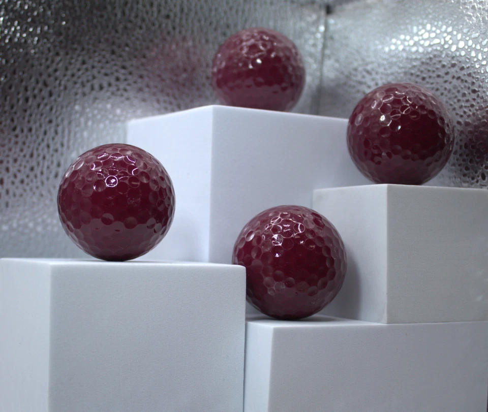 Paquete de 12 pelotas de golf Nitro Burgandy Foto 1 de 1