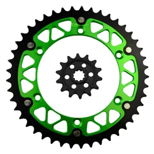 Piñones delanteros 45T traseros 14T para Kawasaki KX250 KX250F 04-05 Suzuki RMZ250 04-06 - Imagen 1 de 1
