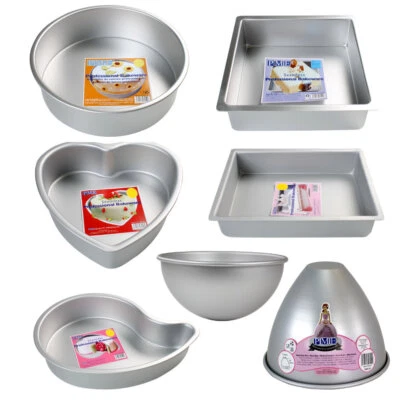 PME Torten Backformen Rund Eckig Herz Halbkugel Größe 10 - 40cm Tief: 7,5 - 10cm - Bild 1 von 2