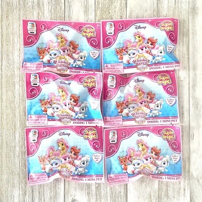 6 件迪士尼 Whisker Haven Palace 宠物盲袋系列 4 全新 — 第 1/4 张图片