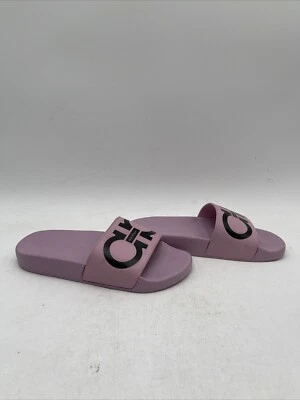 Sandalias Salvatore Ferragamo para mujer Groovy Slide rosa talla 5M Foto 1 de 4