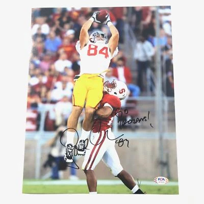 Jordan Cameron signed 11x14 photo PSA/DNA USC Trojans Autographed - Imagem 1 de 3