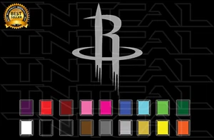 Houston Rockets Decal Sticker Basketball Team Logo NBA Vinyl Car Window Wall - Bild 1 von 2