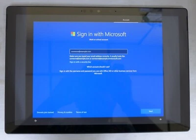 Microsoft Surface Pro 7, 12.3", Black, 256GB, i7, 16GB- Remote management lock - Image 1 of 4