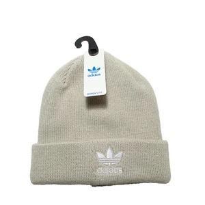 Adidas Sombrero Mujer Originales Trifolio Gorro Alúmina Brezo Blanco Elastizado Nuevo - Imagen 1 de 6