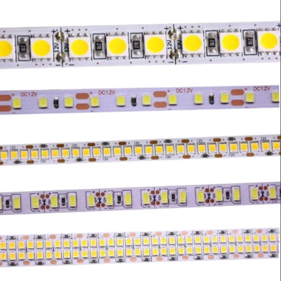 SMD 2835 5630 5050 60/120/240/480LEDs/m RGB LED Strip 5M 300/600/1200/2400LEDs/m - Image 1 of 4