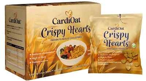 CardiOat Crispy Hearts Oat Cereal Proven to Reduce Cholesterol Before Oatwell - Picture 1 of 3
