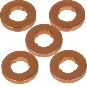 5 uds junta de cobre boquilla inyector adecuado para todos VW 1.9 2.0 2.5 3.3 4.0 TDI - Imagen 1 de 1