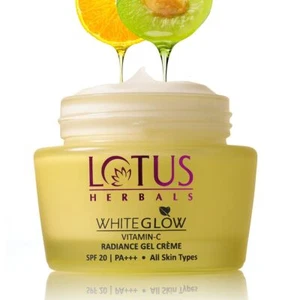Lotus Herbals WhiteGlow Vitamin C Gel Crème | Reduces Dark Spots-SPF 20 PA+++50g - Picture 1 of 5