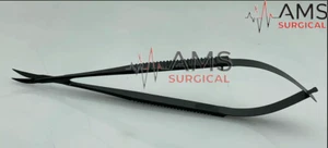 18cm Kamiyama Micro Scissors For Neurosurgery Plasma Coated Straight Handle - Picture 1 of 3