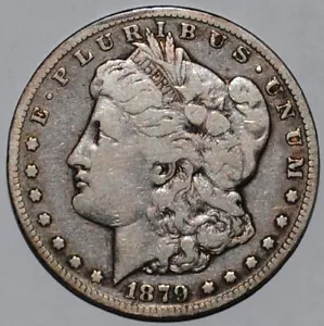 Dólar Morgan de Estados Unidos 1879 CC $1 - Imagen 1 de 4