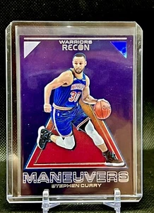 STEPHEN CURRY 2021-22 Panini Recon Maneuvers Insert GSW Warriors #9 - Picture 1 of 2