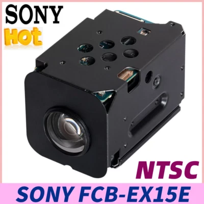 SONY FCB-EX15E 12X Optical Zoom Auto ICR CCTV Color Module Camera  NTSC - Image 1 of 4