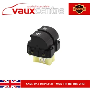ORIGINAL VAUXHALL VIVARO B VAN FAHRERSEITE FENSTERSCHALTER NEU 93452320 254118044 - Bild 1 von 5