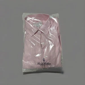 Brooks Brothers Classic Collard Button Dress Shirt Boys SIZE 4 Pink Non-Iron NEW - Picture 1 of 8